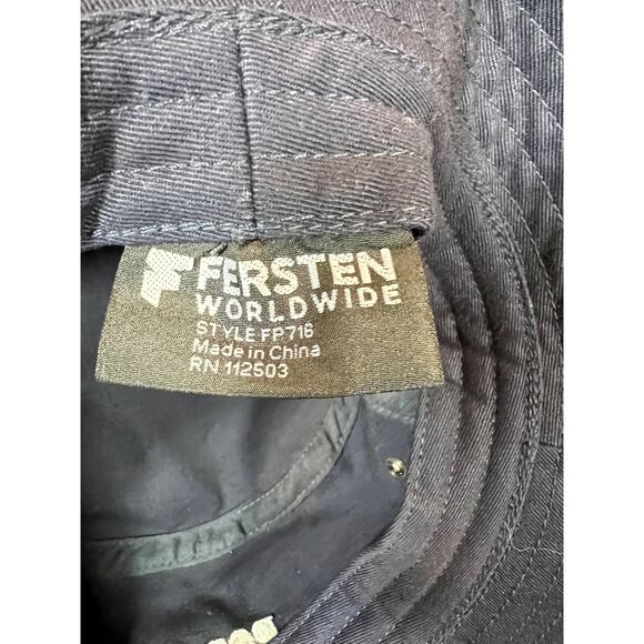 Fersten Worldwide Style # FP716 Penn 23 Navy Bucket Beach Hat 100% Cotton - Picture 3 of 9